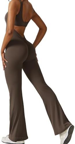 VM – Stijlvolle Jumpsuit met Flared Broekspijpen
