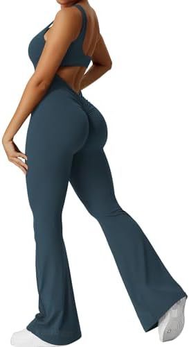 VM – Stijlvolle Jumpsuit met Flared Broekspijpen