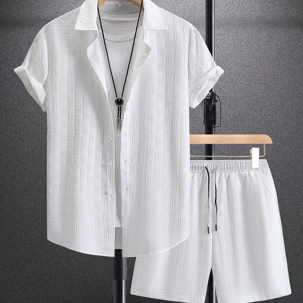 VM – Herenset Zomer met Overhemd en Shorts