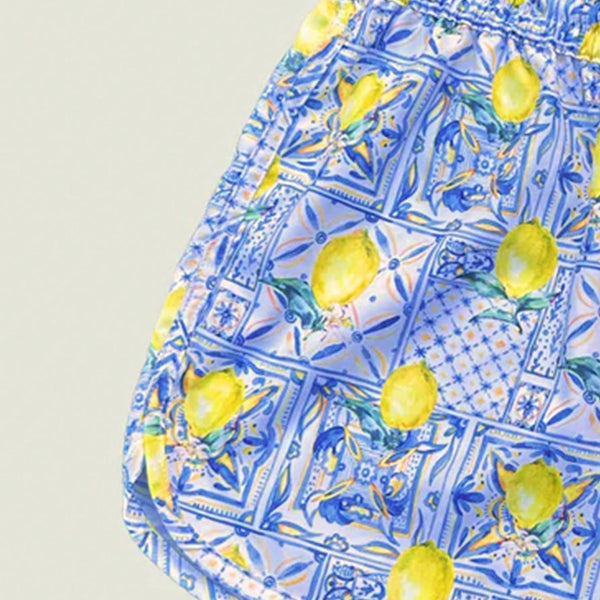 VM – Herenshorts Zomer met Botanische Print