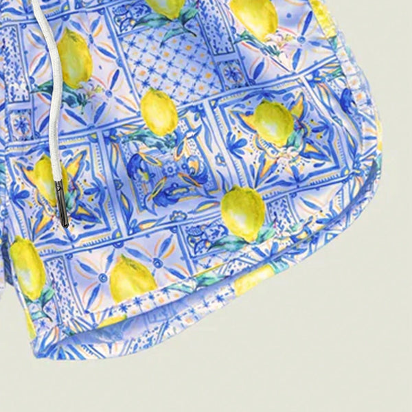 VM – Herenshorts Zomer met Botanische Print