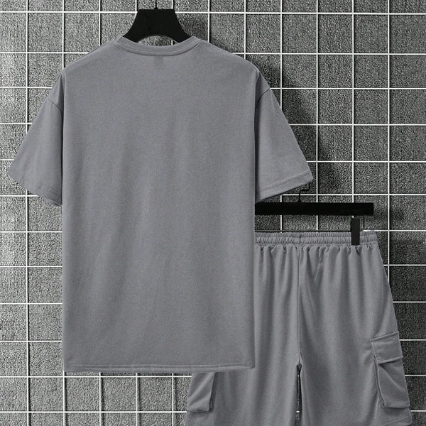 VM – Herenset Zomer met T-shirt en Bermuda Shorts | Casual & Comfortabel