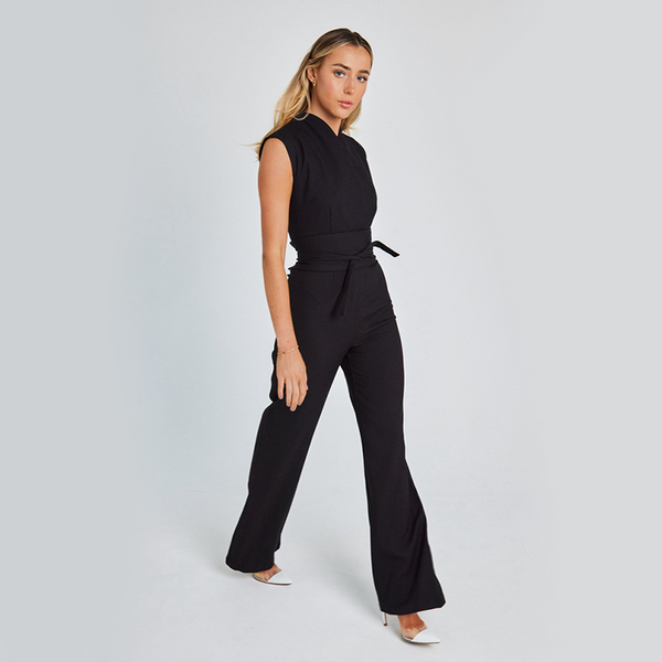 VM – Elegante Jumpsuit zonder Mouwen met Flatterende Pasvorm