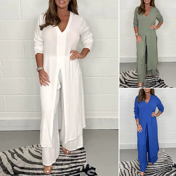 VM – Tweedelig Vrijetijdspak voor Dames – Comfort & Stijl in Eén