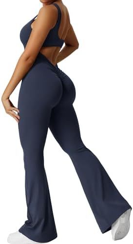 VM – Stijlvolle Jumpsuit met Flared Broekspijpen