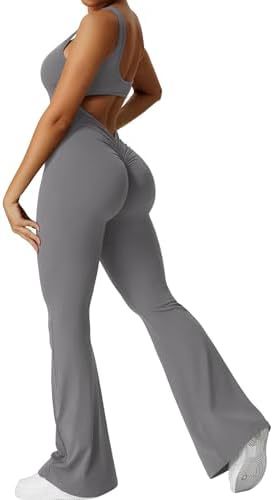 VM – Stijlvolle Jumpsuit met Flared Broekspijpen
