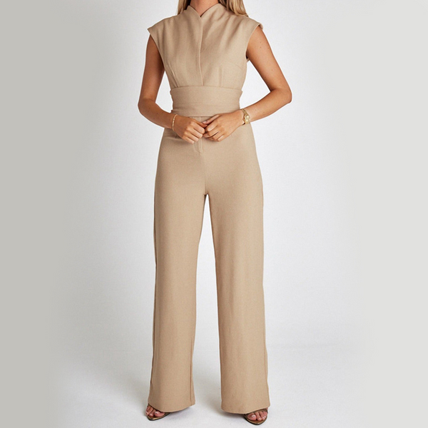 VM – Elegante Jumpsuit zonder Mouwen met Flatterende Pasvorm