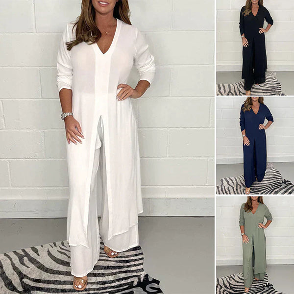 VM – Tweedelig Vrijetijdspak voor Dames – Comfort & Stijl in Eén