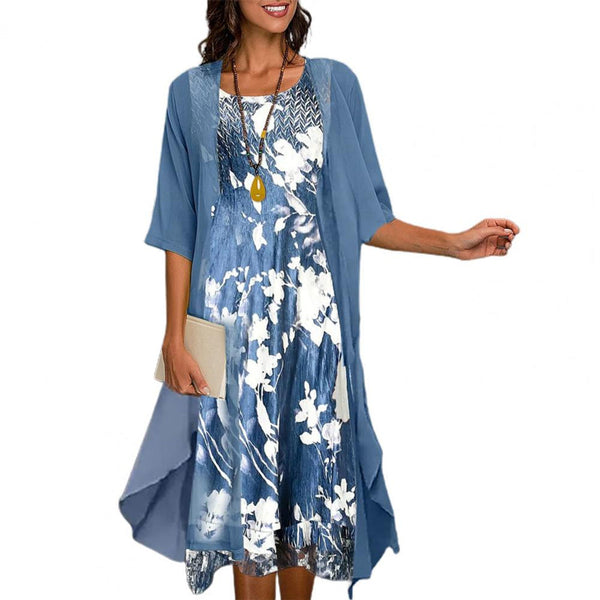 VM – Elastische Zomerjurk met Comfort Fit – Dames