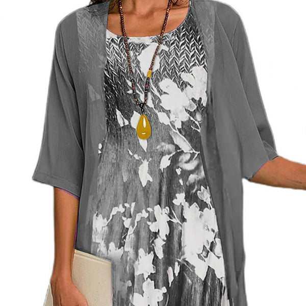 VM – Elastische Zomerjurk met Comfort Fit – Dames