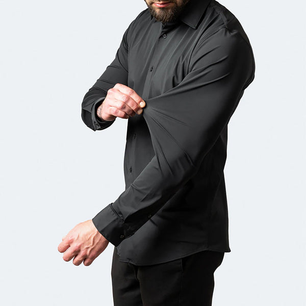 VM – Anti-Kreuk Stretchshirt met Elegante Pasvorm