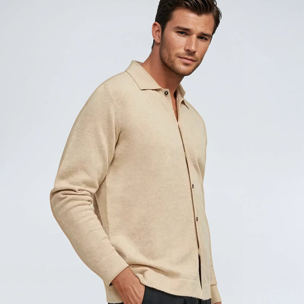 VM – Cashwool Overhemd Beige