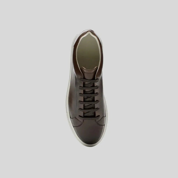 VM – Leren Oxford Sneakers voor Heren – Bruin