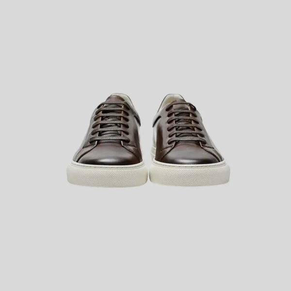 VM – Leren Oxford Sneakers voor Heren – Bruin