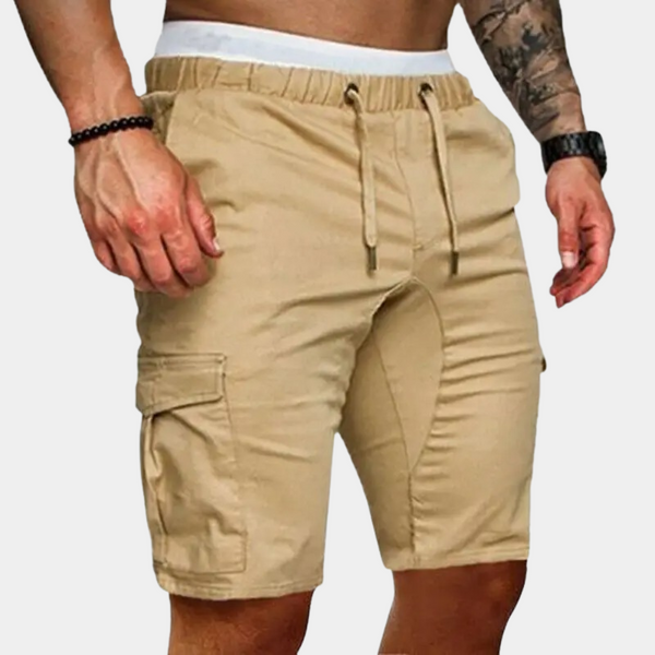 VM – Chino Korte Broek voor Heren met Ritszakken