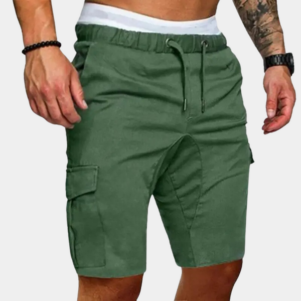 VM – Chino Korte Broek voor Heren met Ritszakken