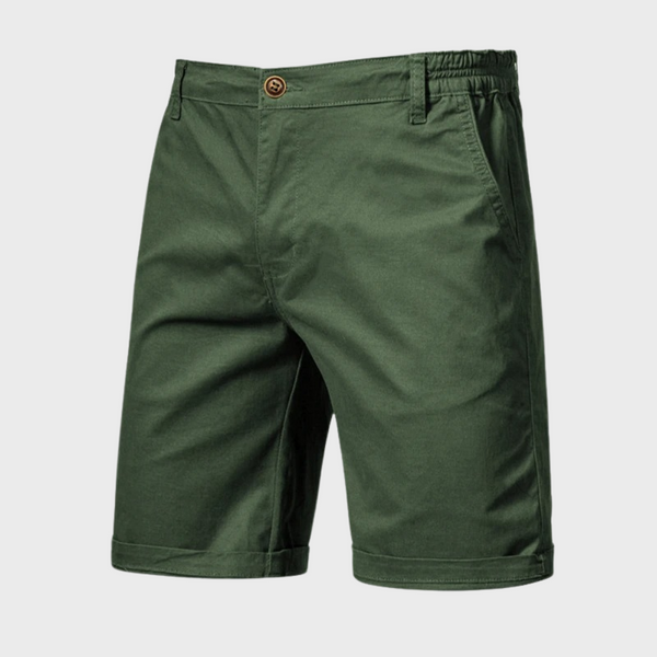 VM – Slim Fit Chino Short met Verzorgde Uitstraling