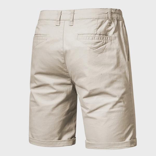 VM – Slim Fit Chino Short met Verzorgde Uitstraling