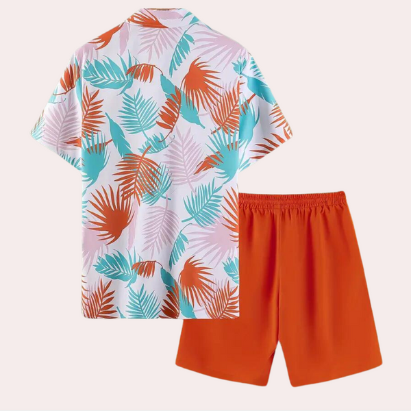 VM – Hawaiian Tweedelige Set voor Heren