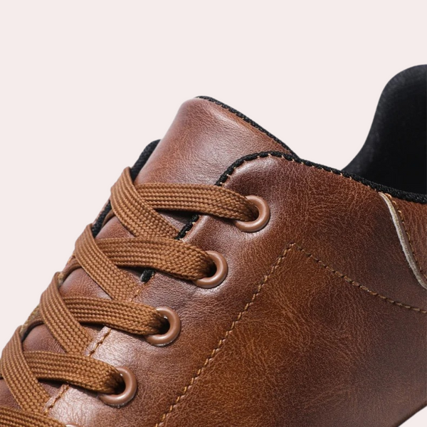 VM – Stoere Casual Herenschoenen met Dikke Zool – Zwart