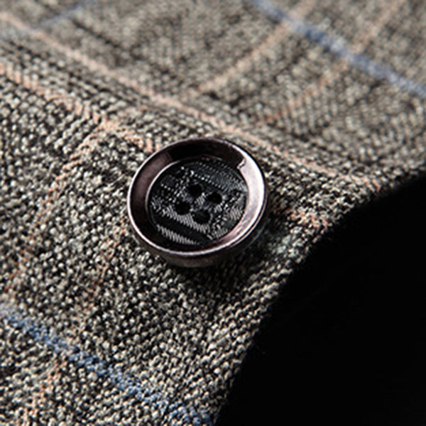 VM – Slim Fit Blazer met Geborduurd Detail