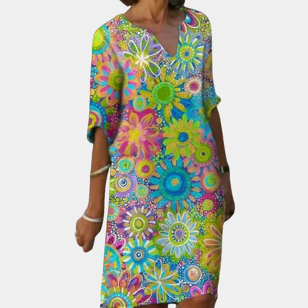 VM - Elegante Zomerjurk voor Dames met Bloemenprint