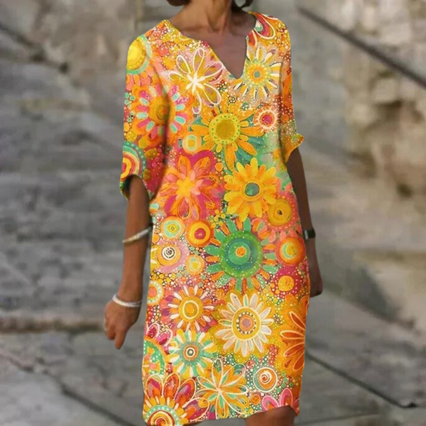 VM - Elegante Zomerjurk voor Dames met Bloemenprint