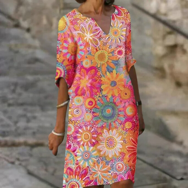 VM - Elegante Zomerjurk voor Dames met Bloemenprint
