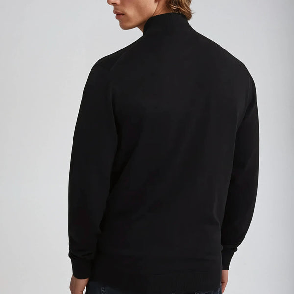 VM – Full Zip Sweater voor Heren – Zwart