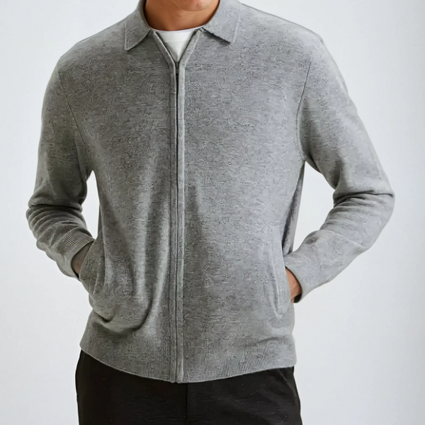 VM – Cashmere Jas Grijs