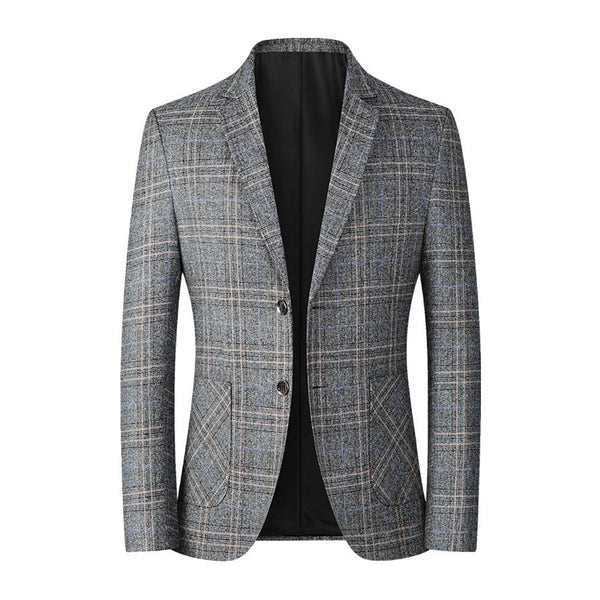 VM – Slim Fit Blazer met Geborduurd Detail