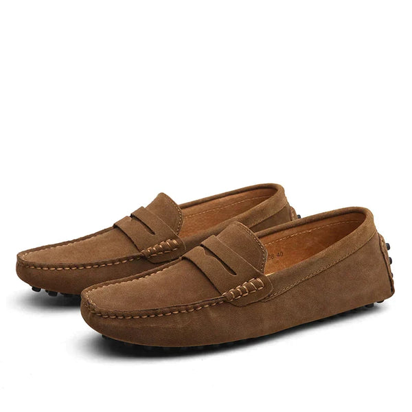 VM – Herenschoenen Suède Loafers in Italiaanse Stijl