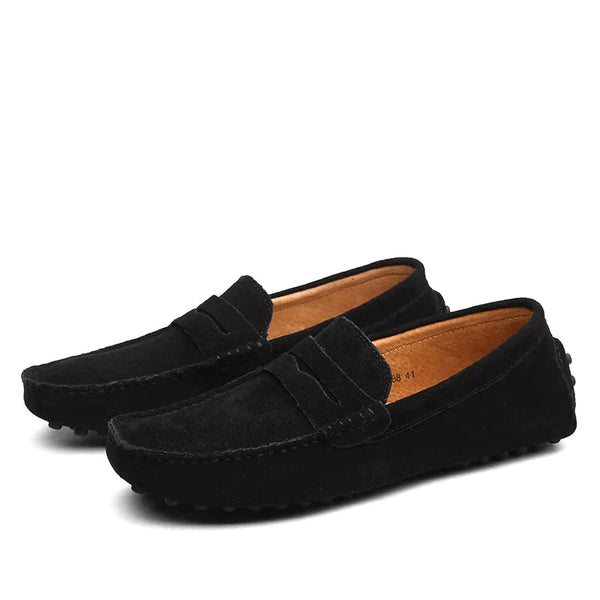 VM – Herenschoenen Suède Loafers in Italiaanse Stijl