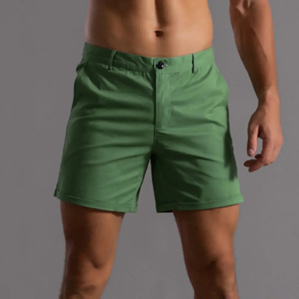 VM – Heren chino shorts met klassieke pasvorm