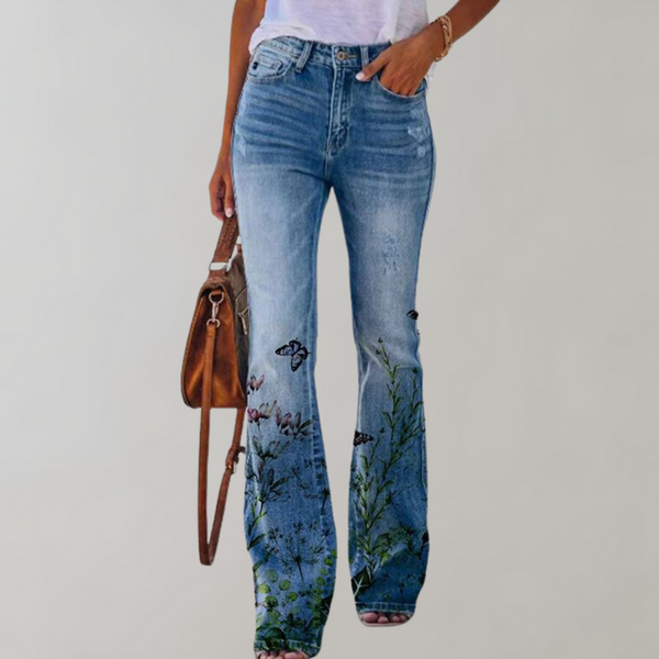 VM – Flare Broek voor Dames met Print