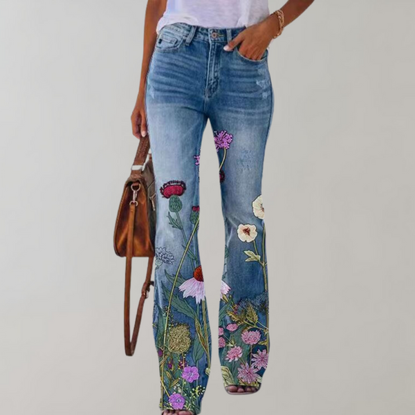 VM – Flare Broek voor Dames met Print