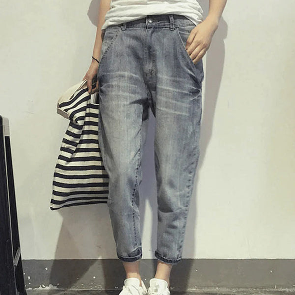VM – Damesjeans met Comfortabele Pasvorm en Tijdloos Design