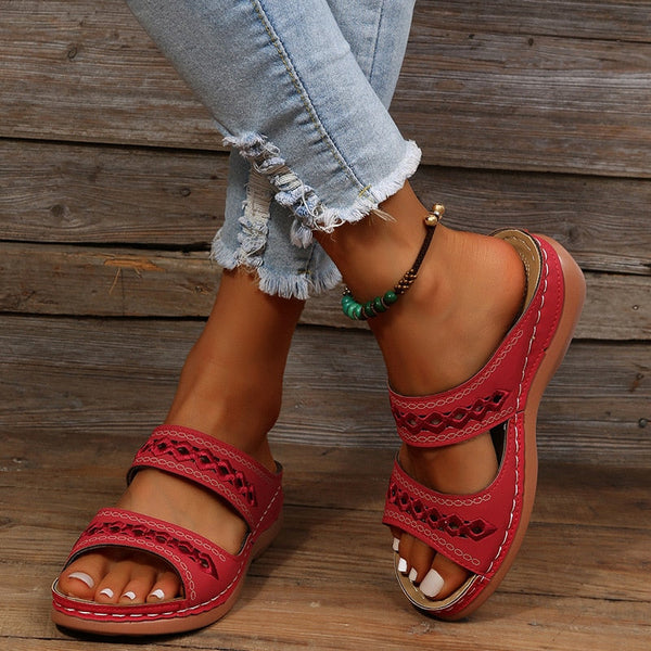 VM – Dames orthopedische sandalen met ergonomisch voetbed