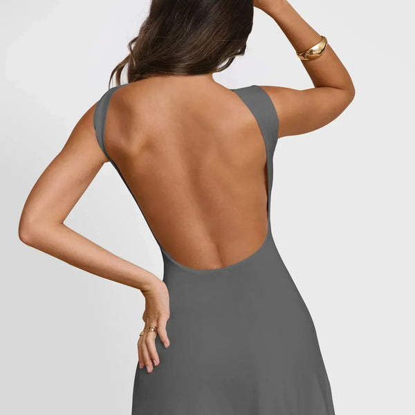 VM – Elegante Mini Jurk met A-lijn Silhouet
