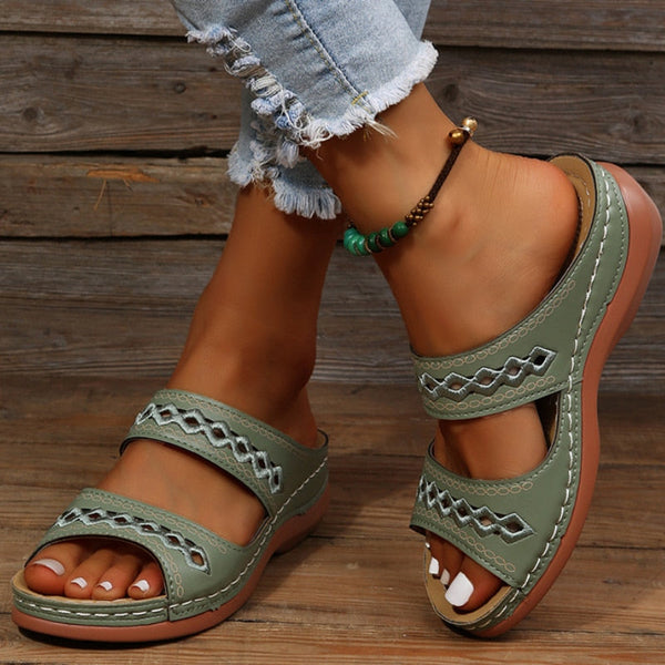VM – Dames orthopedische sandalen met ergonomisch voetbed