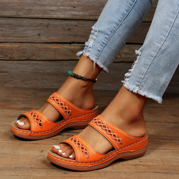 VM – Dames orthopedische sandalen met ergonomisch voetbed