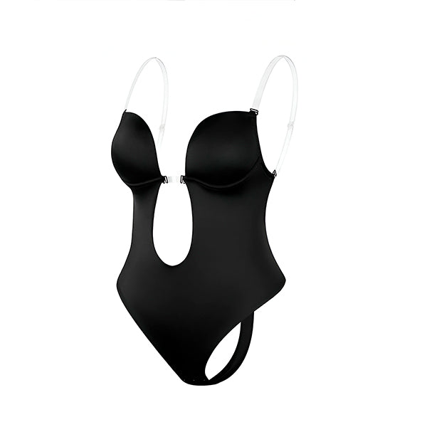VM – Figuurcorrigerende Bodysuit met Open Rug voor Dames