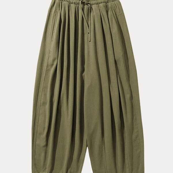 VM – Relaxed Fit Harem Broek met Elastische Tailleband