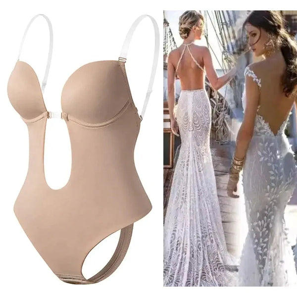 VM – Naadloze Shaper Bodysuit met Verleidelijk Rugloos Ontwerp