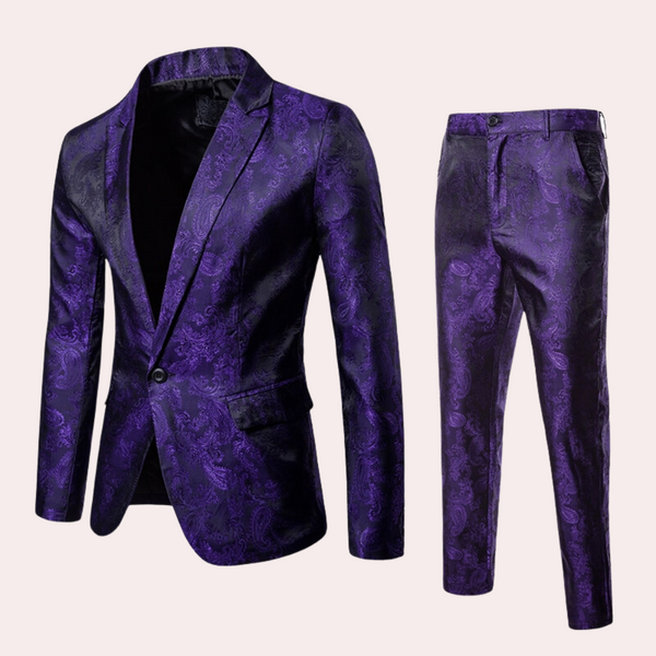 VM – Sebastian 2-delig Herenpak met Blazer en Pantalon