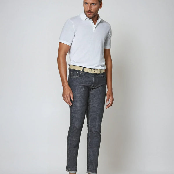 VM – Premium Polo Shirt Wit