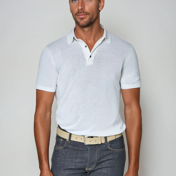 VM – Premium Polo Shirt Wit