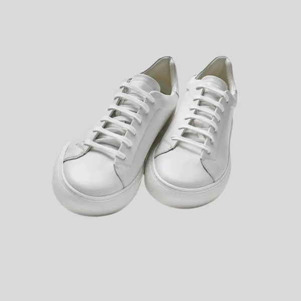 VM – Leren Oxford Sneakers voor Heren – Wit