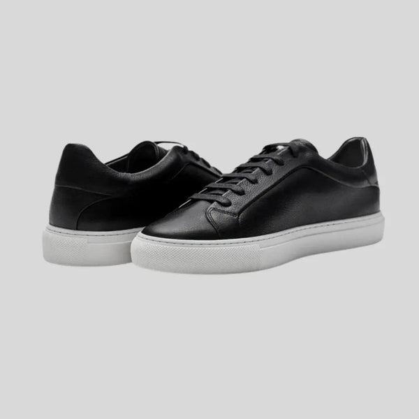 VM – Leren Oxford Sneakers voor Heren – Zwart