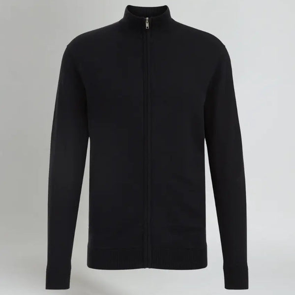 VM – Full Zip Sweater voor Heren – Zwart